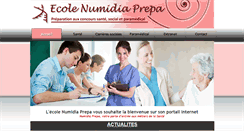 Desktop Screenshot of numidiaprepa.com
